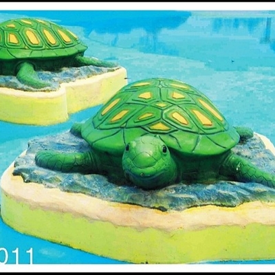 Kundenspezifischer Wasserschildkröte Aqua-Spiel-Wasser-Spielplatz, Spray-Park-Ausrüstung für Wasser-Park