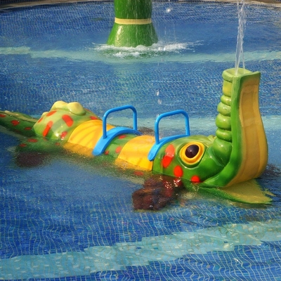 Spray-Krokodil-Aqua-Spiel, Wasser Sprayground-Ausrüstung, Aqua-Park-Ausrüstungen