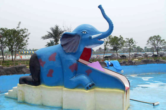 Karikatur geformtes Fiberglas-Wasser-Pool schiebt für Minikinderwasser-Park
