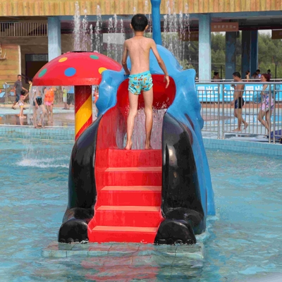 Karikatur geformtes Fiberglas-Wasser-Pool schiebt für Minikinderwasser-Park