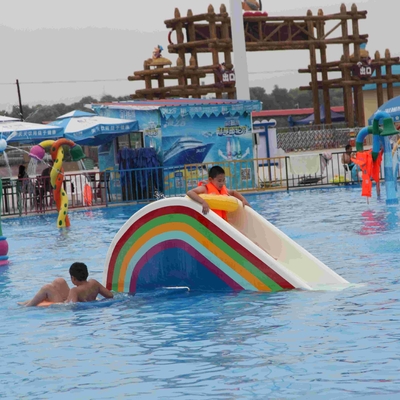 Fiberglas-Wasser-Pool-Dia im mittleren Wasser-Spielplatz (XPH-001)