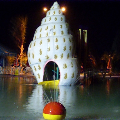 Familien-Aqua-Park-Erholungsort-Swimmingpool-Handelswasserrutsche für Kinderwasser-Park