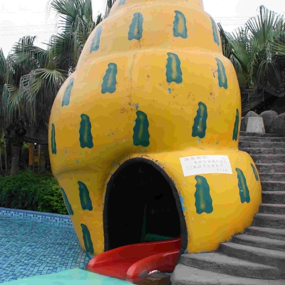 Familien-Aqua-Park-Erholungsort-Swimmingpool-Handelswasserrutsche für Kinderwasser-Park