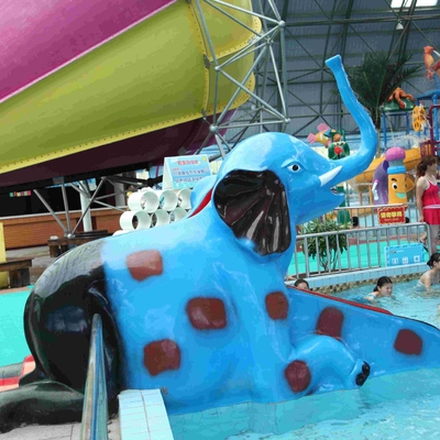 Wasser-Pool im Freien schiebt für Kinder, Modell des kleinen Elefanten