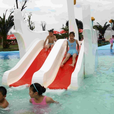 Wasser-Park-Ausrüstungs-kleiner Schwan scherzt Wasserrutsche, Fiberglas-Wasser-Pool-Dias für Kinder