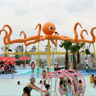 Kundengebundener Kraken-Spray im Freien für Aqua-Spiel-Wasser-Park-Einzelteile