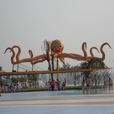 Kundengebundener Kraken-Spray im Freien für Aqua-Spiel-Wasser-Park-Einzelteile