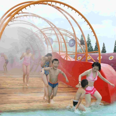 Unterhaltungs-Krabben-Labyrinth-Spielplatzgeräte im Freien, Wasser-Park-großes Aqua-Spiel
