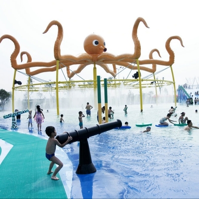 Kundengebundener 8m Höhen-Kraken-Spray für Aqua-Wasser-Spielplatzgeräte