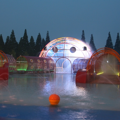 Krabben-Labyrinth von großes Aqua-Wasser-Park-Spiel-Unterhaltungs-Spielplatzgeräten im Freien