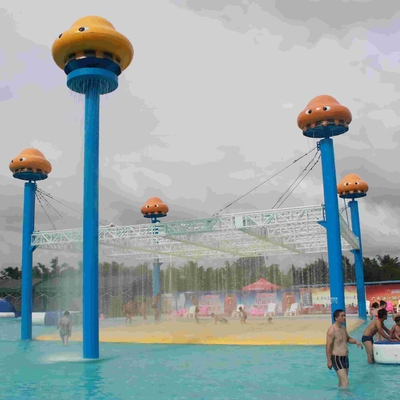 Quallen-Welt strukturiert Aqua-Spiel-Wasser-Park-Ausrüstung im Freien für Familien-Interaktion