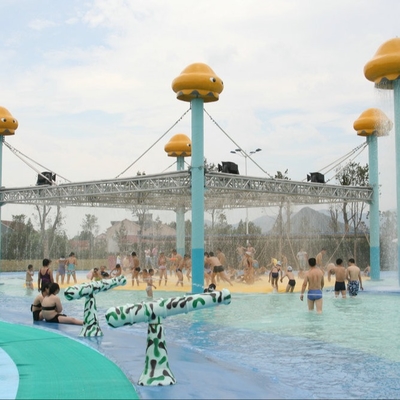 Quallen-Weltgroße Aqua-Spiel-Wasser-Park-Stahlausrüstungs-Wasserspiel-Strukturen