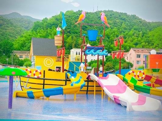 Antistatische Fiberglas-Bootsrutsche für Wasserparks