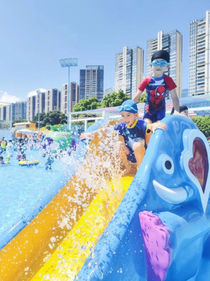 Schmetterlings-Wasserpark Machbarkeitsstudie Wasserplatz für Kinder Wasserspielgeräte zum Spritzen