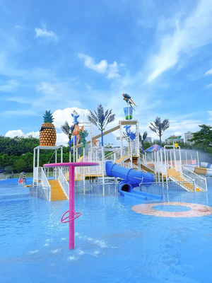 Schmetterlings-Wasserpark Machbarkeitsstudie Wasserplatz für Kinder Wasserspielgeräte zum Spritzen