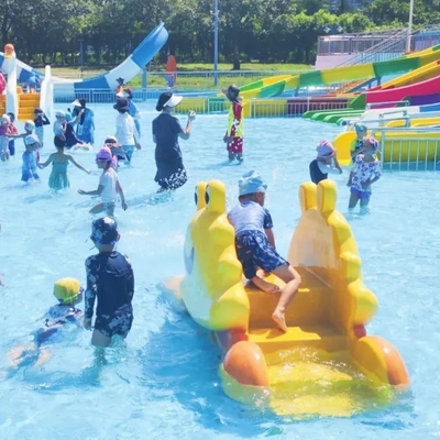 Schmetterlings-Wasserpark Machbarkeitsstudie Wasserplatz für Kinder Wasserspielgeräte zum Spritzen