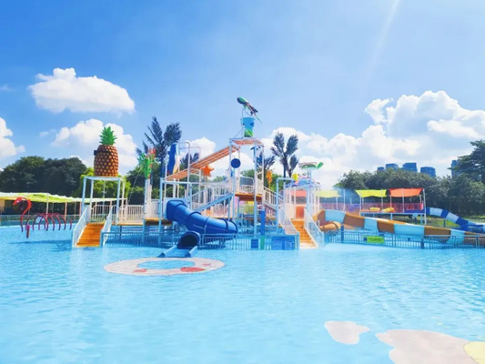 Elephant Wasserpark Machbarkeitsstudie Wasserplatz für Kinder Wasserspielgeräte zum Spritzen