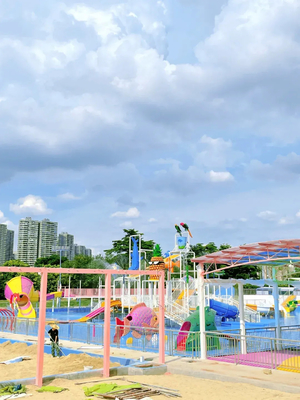 Machbarkeitsstudie für den Wasserpark Aqua-Spielplatz für Kinder Wasserspielgeräte Wasserspritzen