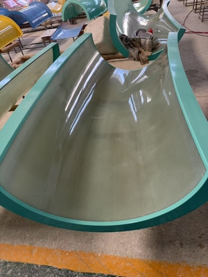 Aqua Aqua Loop Body Fiberglas Rutschen für Pools Vison Waterparks Ausrüstung