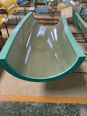Aqua Aqua Loop Body Fiberglas Rutschen für Pools Vison Waterparks Ausrüstung