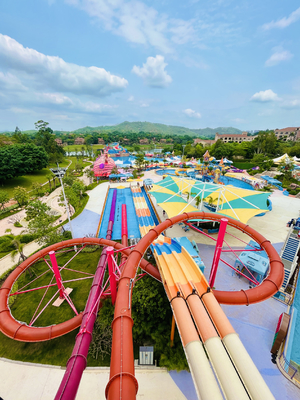 Bester Preis-Mehrspurwertverlust des Unterhaltungs-Thema-Wasser-Parks/der Wasserrutsche