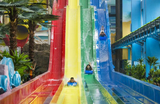 Fiberglas Waterslide für erwachsenen Wasser-Sport-Feiertags-Wasser-Erholungsort/besonders angefertigt