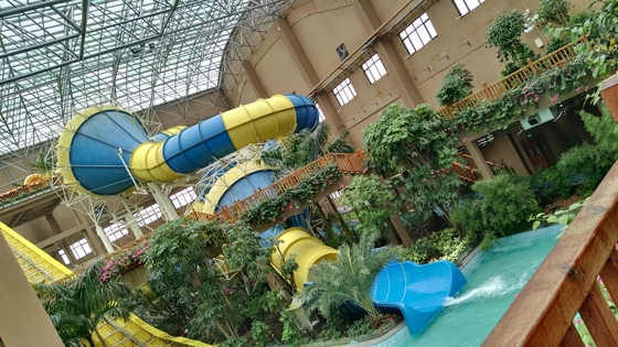 Lustige der Fiberglas-Wasserrutsche-Höhen-16m Reiter Wutanfall-Tal-der Kapazitäts-480/h für Wasser-Park
