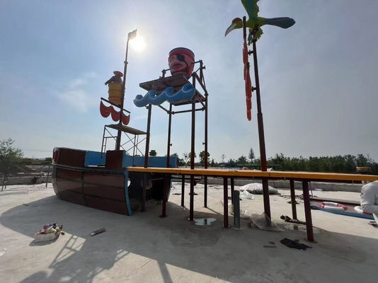 Kundenspezifische Glasfaser-Visionsboot-Wasserparks-Rutsche-Park-Ausrüstungsfabrik