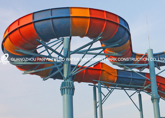 Riesiges Harz Bumerang-Fiberglas-Wasserrutsche Ashland/DSM, 18.75m Plattform-Höhe