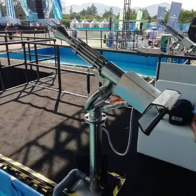 Edelstahl-Wellenbecken, Wasserpistole, Ausrüstung für das Aquaspiel für Ferienorte