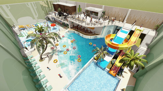Games World Water — Indoor Water Park Projekt in Sharjah, VAE | Vison Waterparks
