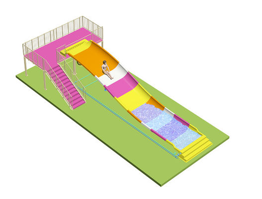 Wasserrutschen für Kinder und Kinder aus Glasfaser