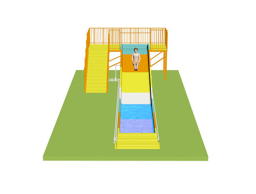 Kinderrutsche, Breitrutsche, Wasserrutschen für Aquapark Glasfasermaterial