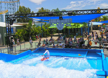Kundengebundene Fluss-Reiter-Wellen-Fiberglas-surfende Maschinen-Unterhaltung für Wasser-Park