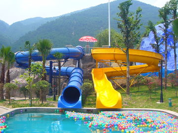 Der im Freien die Wasserrutsche Kinder für Vergnügungspark/Fiberglas-Spielplatz schieben für Aqua-Park