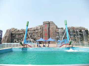 Kanonenkugel-Stahlpool-Wasserrutsche der Gewohnheits-12.5m für Wasser-Park-Ausrüstung