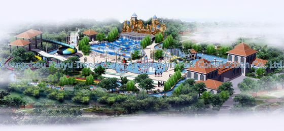 Begriffsentwurf Waterpark, Wasser-Parks entwerfen,/kundengebundene Wasser-Park