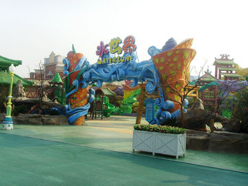 Kundengebundenes Waterpark-Projekt, Wasser-Park-Bau/fertigte Wasserrutsche besonders an