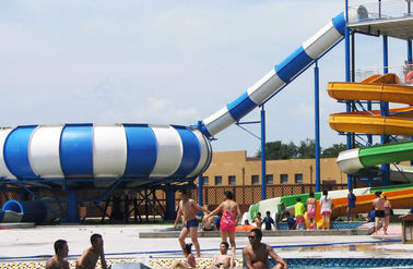 Aqua-Park-Fiberglas-Wasserrutsche, 19m Höhe Waterpark-Super Bowl für Wasser-Park