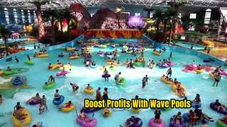 Hochprofitable Wasserpark-Attraktion mit pneumatischem Wellenbecken
