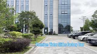 Herstellung hochwertiger Glasfaserrutschen von Vison Waterparks